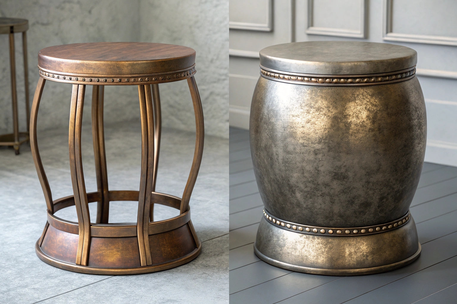 Acabados mate vs. brillantes en muebles metálicos: ¿cuál elegir?