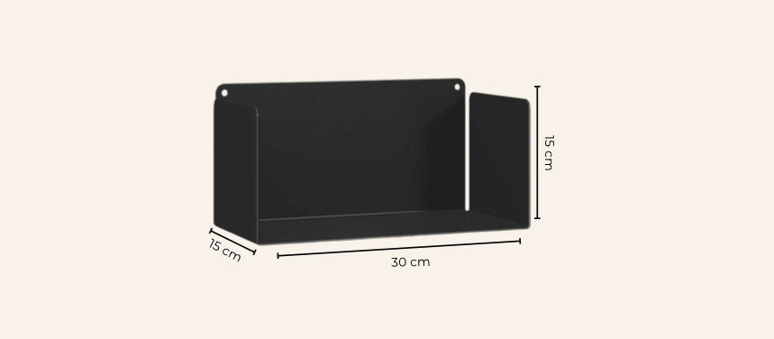 Estante de metal Magnus 30 cm
