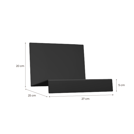 Soporte Metálico para Vinilos ISAK - Expositor de discos de sobremesa