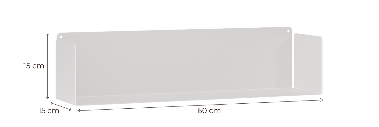Estante de metal Magnus 60 cm