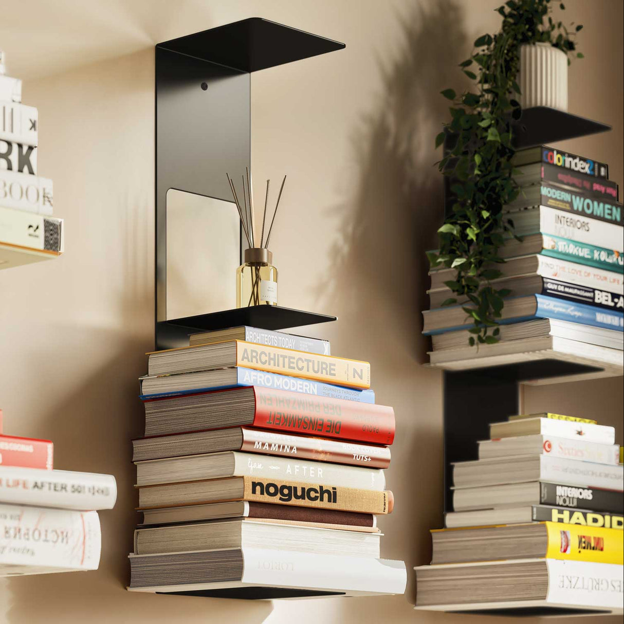 Pack de 2 | Estantes Finn Verticales - Metal Bundle