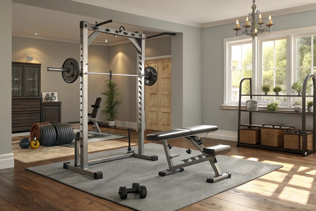 Cómo diseñar un gimnasio en casa con muebles metálicos. – Metal Bundle