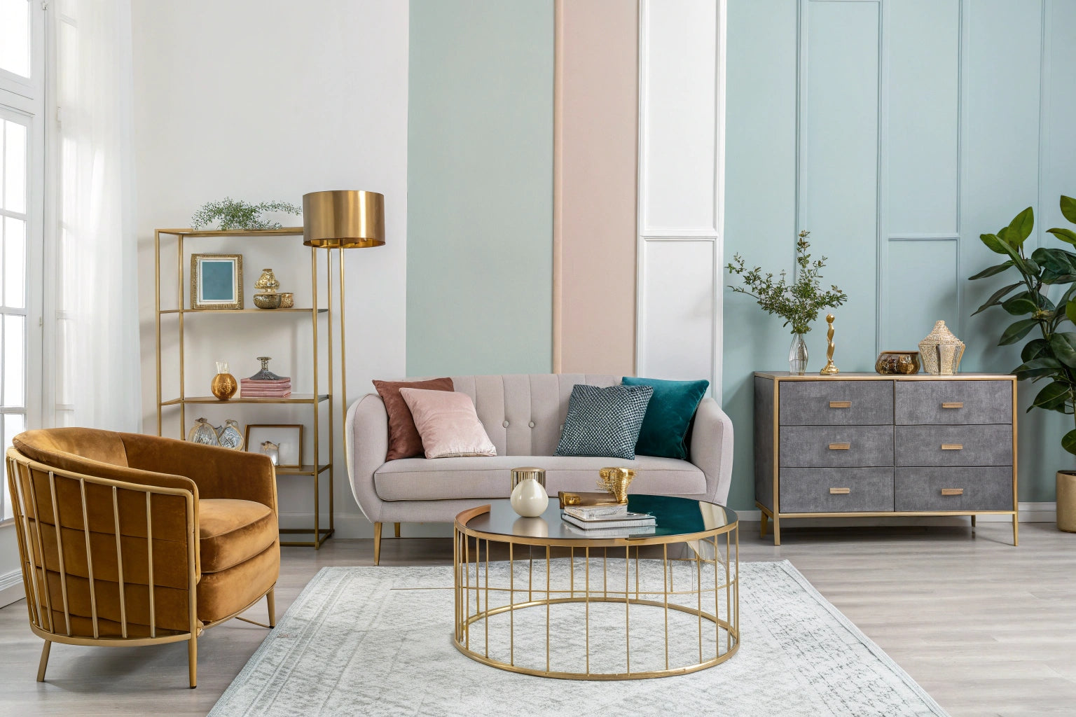 Cómo elegir el color adecuado para tus muebles metálicos según tu espacio