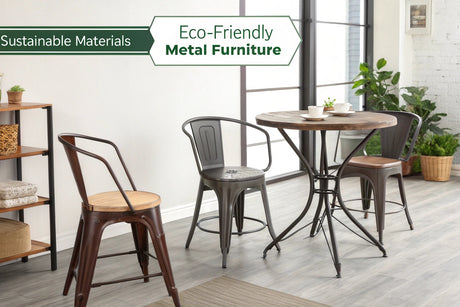 Cómo elegir muebles metálicos que respeten el medio ambiente.