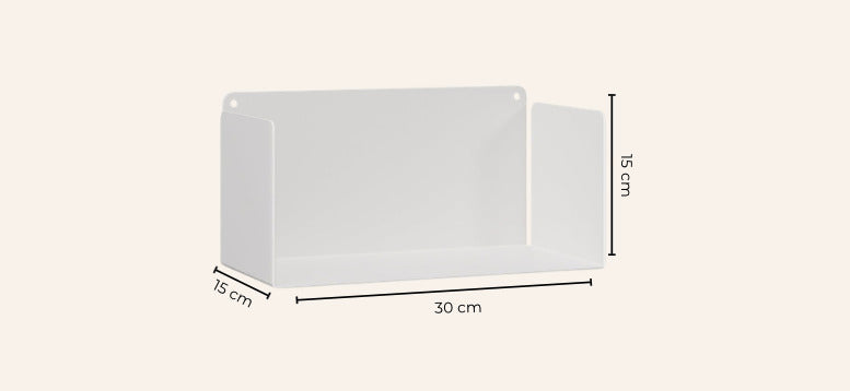 Estante de metal Magnus 30 cm