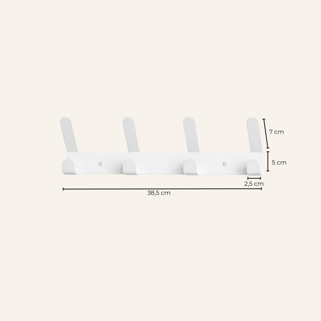 Perchero de metal Arvid