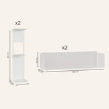 Estante de metal Astrid