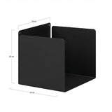 Pack de 6 estantes de metal Petra