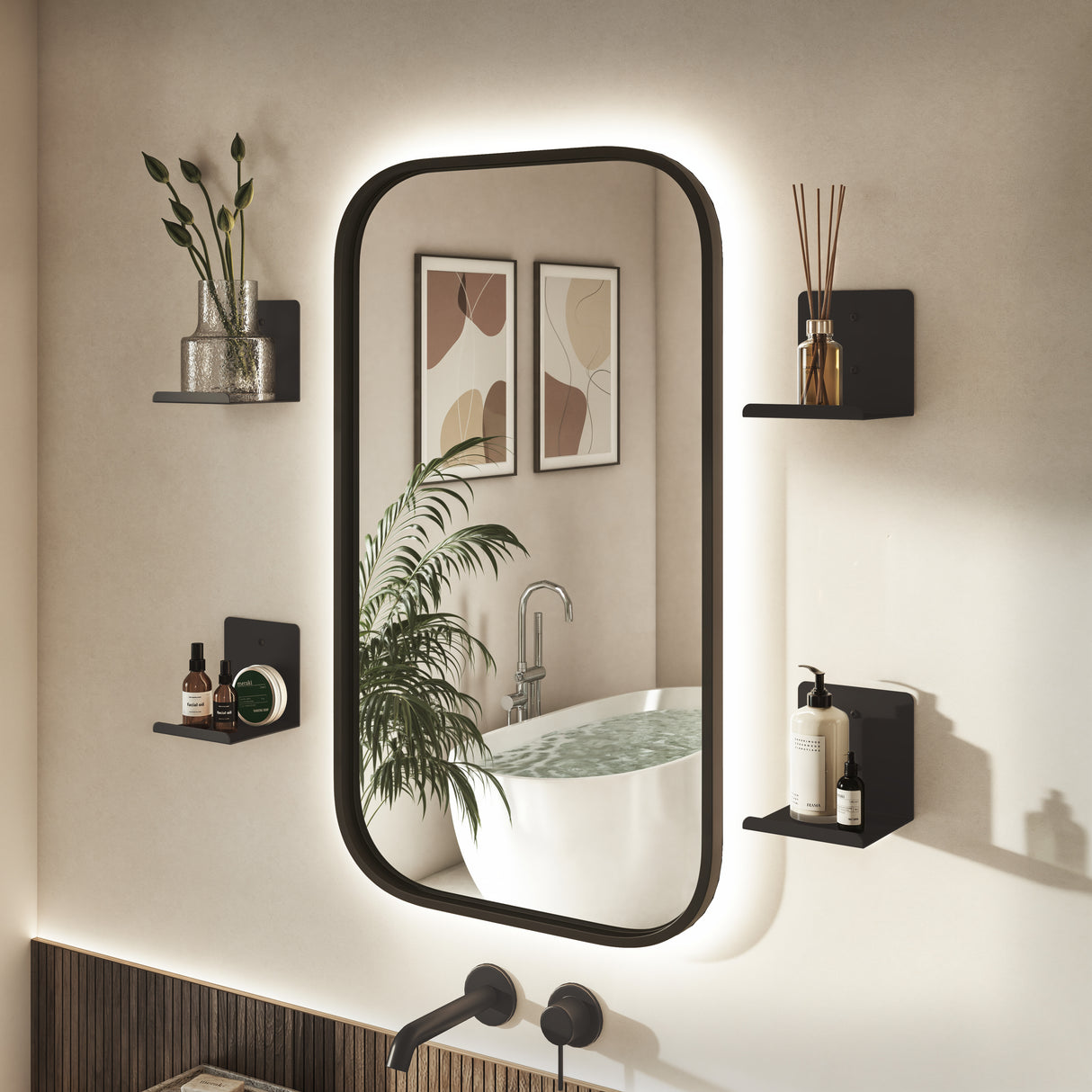 Estante de metal Runa