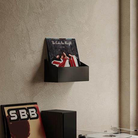 Soporte Metálico de Vinilos para Pared SVEN – Expositor mural minimalista de discos