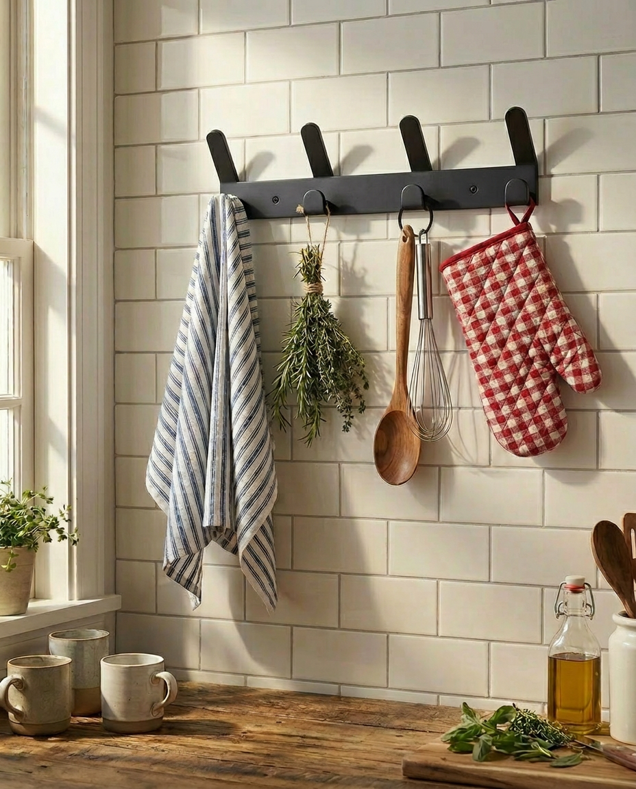 Perchero de metal Arvid